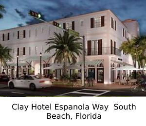 Clay Hotrl Espanola Way South Beach, Florida
