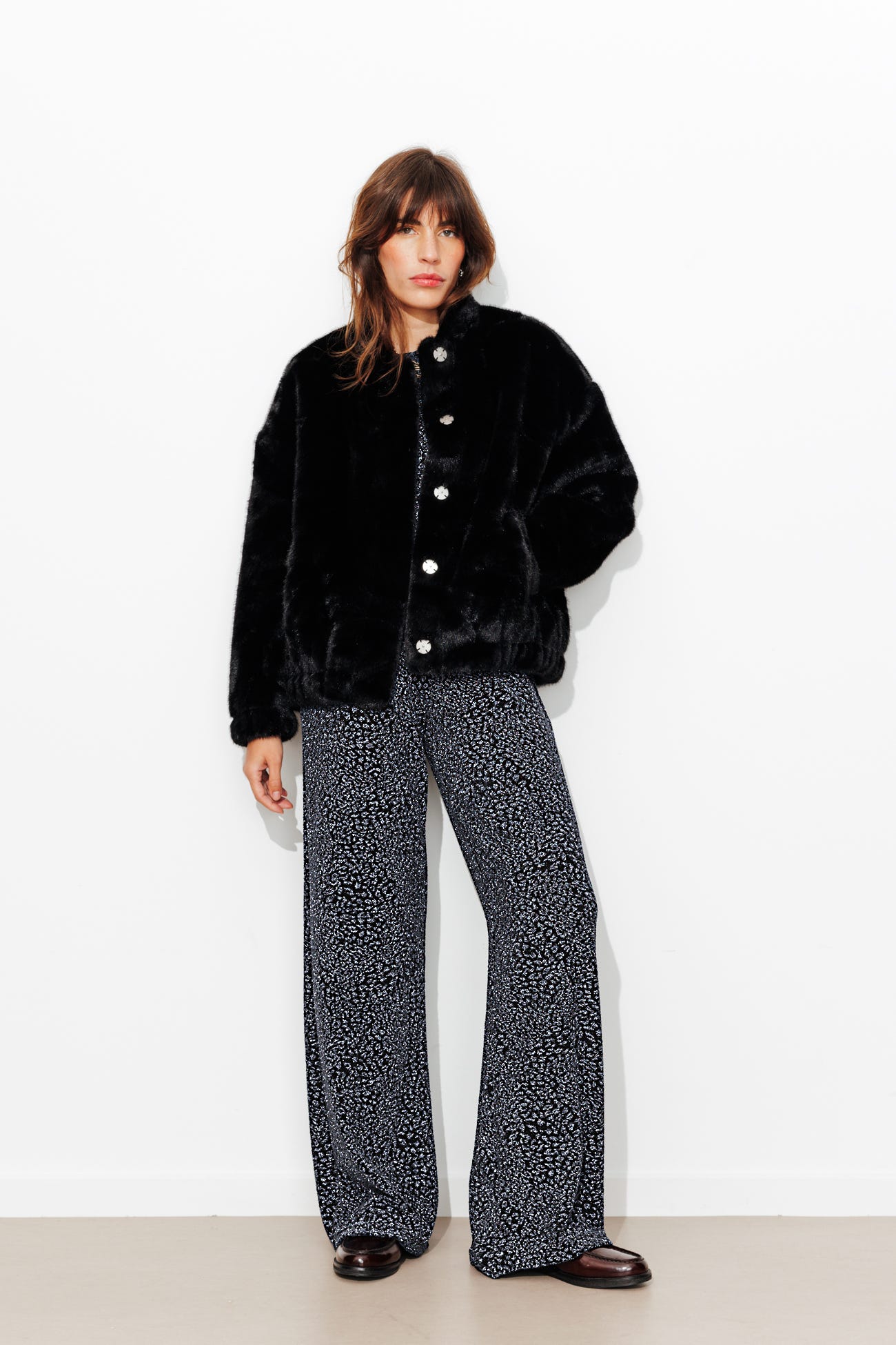 Glitzy glam trousers