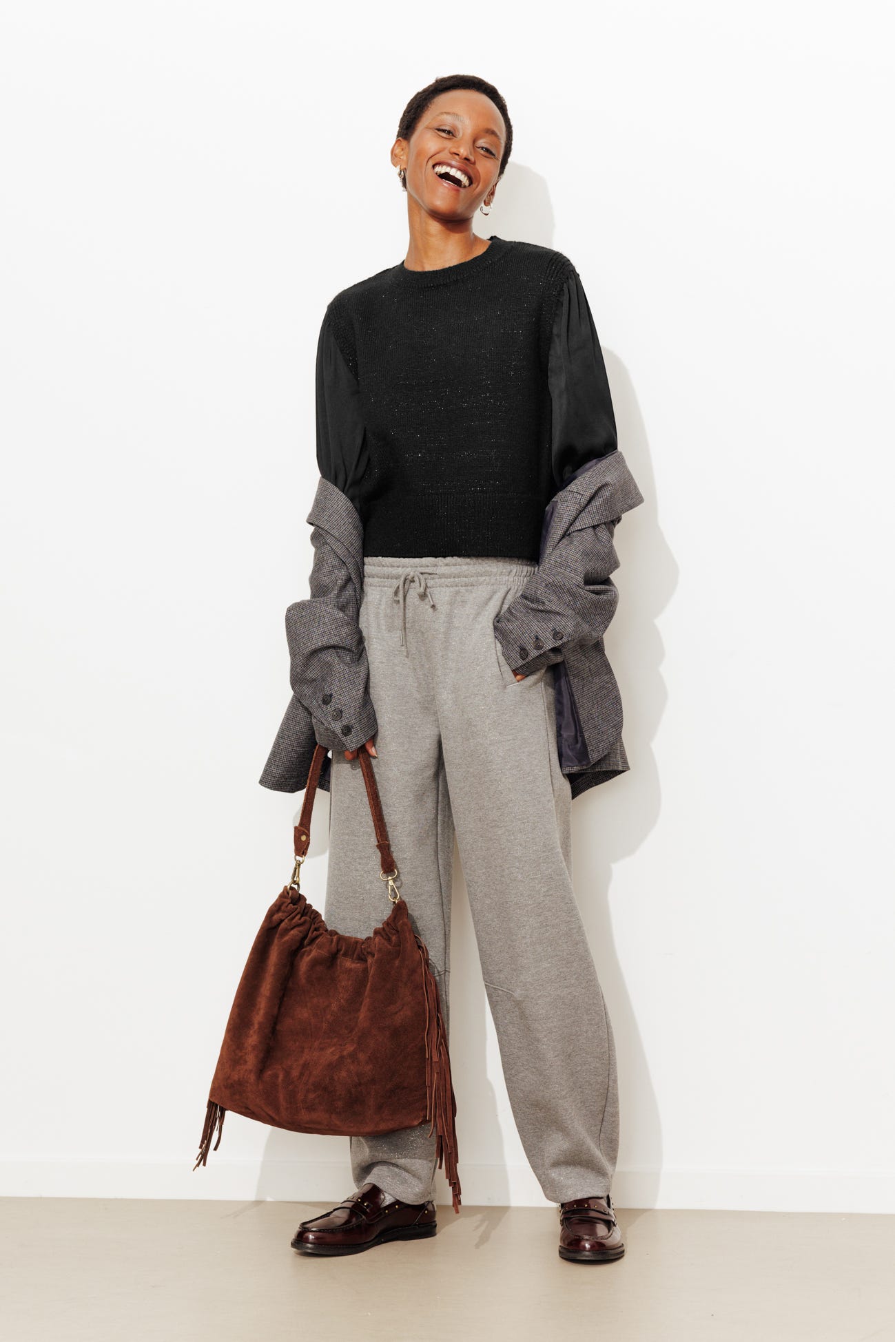 Layered effect jumper